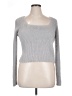 Sonoma Goods for Life 100% Polyester Silver Pullover Sweater Size XL - photo 1
