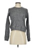 Bobi Metallic Gray Pullover Sweater Size XS - photo 1
