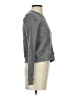 Bobi Metallic Gray Pullover Sweater Size XS - photo 4
