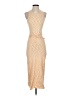Greylin Metallic Tan Cocktail Dress Size XS - photo 1