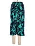 Nina Leonard Tropical Blue Green Casual Pants Size XL - photo 2