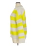 On 34th 100% Polyester Stripes Yellow Pullover Sweater Size XL - photo 5