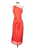 Krisa 100% Polyester Color Block Orange Cocktail Dress Size S - photo 1