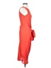Krisa 100% Polyester Color Block Orange Cocktail Dress Size S - photo 4