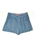 Matilda Jane Paisley Blue Denim Shorts Size 15 - photo 1