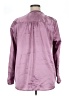 Dana Buchman 100% Polyester Purple Long Sleeve Blouse Size XL - photo 2