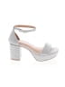 Torrid Silver Gray Sandals Size 6 (XX-wide) - photo 1