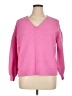 Ann Taylor LOFT Pink Pullover Sweater Size XL - photo 1