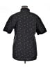 Assorted Brands Stars Black Short Sleeve Button-Down Shirt Size XL - photo 2