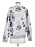 MNG Floral Gray Pullover Sweater Size S - photo 2