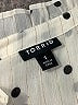 Torrid 100% Polyester Polka Dots Ivory Long Sleeve Blouse Size 1X Plus (1) - photo 7