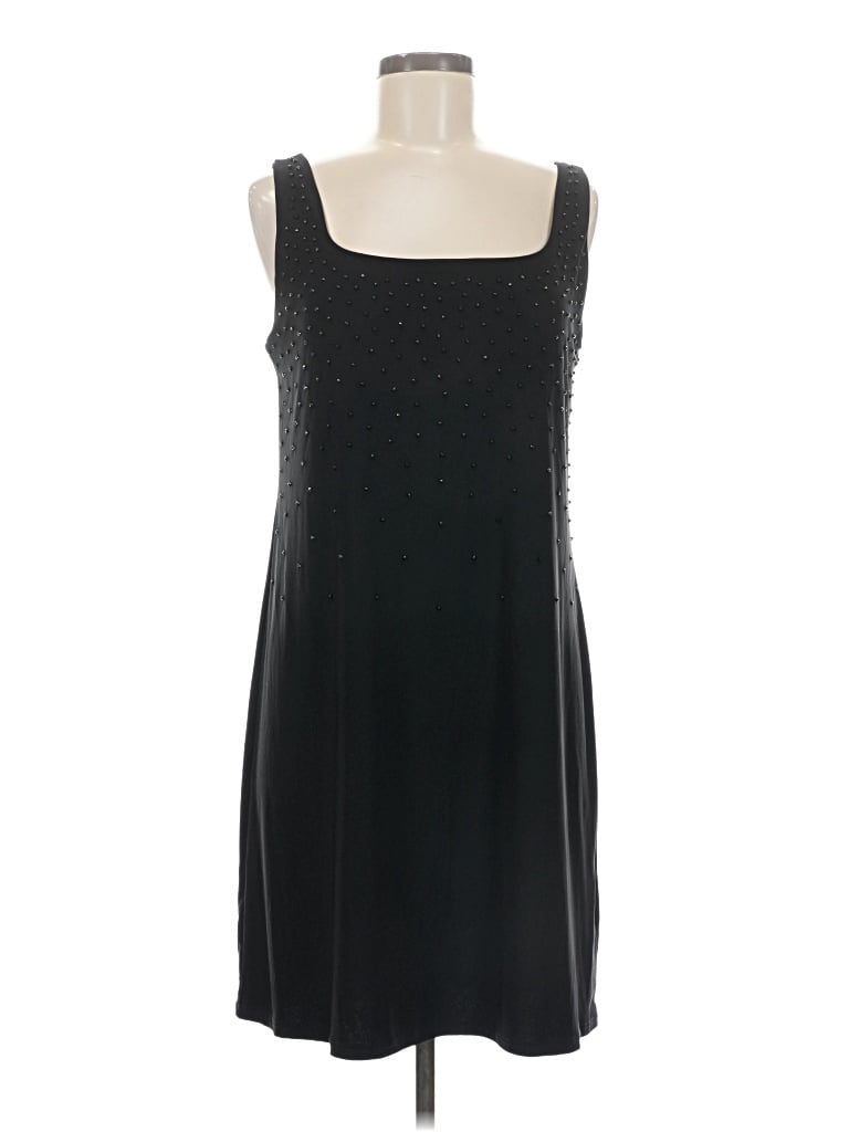 Pre-owned Marina Cocktail Dress In Black