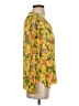 Counterparts 100% Polyester Yellow Long Sleeve Blouse Size 6 - photo 4