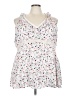 Torrid White Sleeveless Blouse Size 4X Plus (4) - photo 1