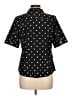 Talbots Polka Dots Black Short Sleeve Blouse Size 12 (petite) - photo 2