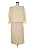 Midnight Velvet 100% Polyester Ivory Cocktail Dress Size M - photo 1