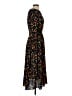 Victor Alfaro 100% Polyester Floral Black Casual Dress Size XS - photo 4