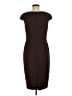 David Meister 100% Polyester Solid Brown Casual Dress Size 8 - photo 2