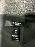 Aqua 100% Polyester Solid Black Cocktail Dress Size 2 - photo 7