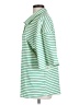 Unbranded Stripes Green Short Sleeve Blouse Size L - photo 5