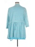 Catherines Teal 3/4 Sleeve Top Size 0X - photo 2