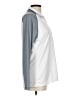 Bermuda Sands 100% Polyester Color Block Silver White Long Sleeve Polo Size L - photo 4