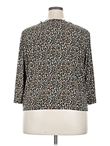 Dialogue 3/4 Sleeve Blouse (view 2)