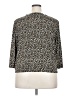 Dialogue Animal Print Brown 3/4 Sleeve Blouse Size 3X - photo 2