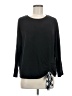 Westbound Black Long Sleeve Top Size M (petite) - photo 1