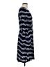 Boden Chevron-herringbone Blue Casual Dress Size 8R - photo 4
