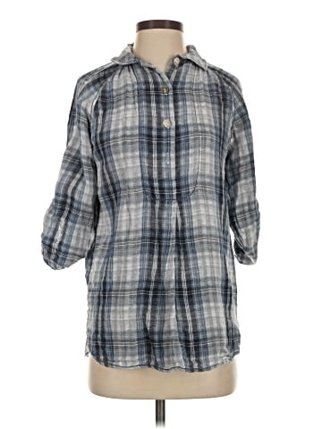 Sophie Max 3/4 Sleeve Button-Down Shirt (view 1)