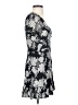 Guild 100% Rayon Floral Gray Casual Dress Size S - photo 4