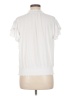 Ann Taylor LOFT White Short Sleeve Blouse Size M - photo 2