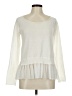 Stefanel 100% Polyester Ivory Long Sleeve Top Size M - photo 1