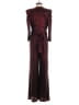 retrofête Metallic Burgundy Red Jumpsuit Size XS - photo 2