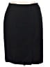 Alex Marie Solid Black Formal Skirt Size 14 - photo 2