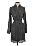 Express 100% Polyester Gray Casual Dress Size S - photo 1