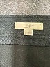Ann Taylor LOFT Solid Gray Black Casual Skirt Size M - photo 3