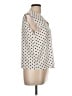 Shein 100% Polyester Polka Dots Ivory Sleeveless Blouse Size L - photo 4