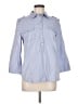 Talbots Blue 3/4 Sleeve Button-Down Shirt Size M - photo 1