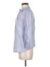 Talbots Blue 3/4 Sleeve Button-Down Shirt Size M - photo 5
