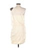 Black 100% Polyester Ivory Cocktail Dress Size S - photo 2