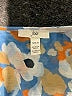 Joie 100% Polyester Print Blue Cocktail Dress Size S - photo 6