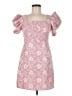 Shein 100% Polyester Pink Casual Dress Size 6 - photo 1