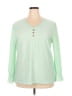 Unbranded Green 3/4 Sleeve Blouse Size 2X - photo 1