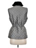 Casual Identity Gray Silver Vest Size M - photo 2