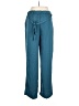 C by ONE 100% Polyester Solid Teal Casual Pants Size L - photo 2