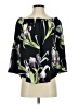 Eliane Rose 100% Polyester Black 3/4 Sleeve Blouse Size S - photo 1