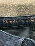 Simply Vera Vera Wang Solid Blue Jeans Size 0 long - photo 7