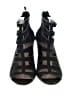 Saks Fifth Avenue 100% Leather Black Ankle Boots Size 10 - photo 2